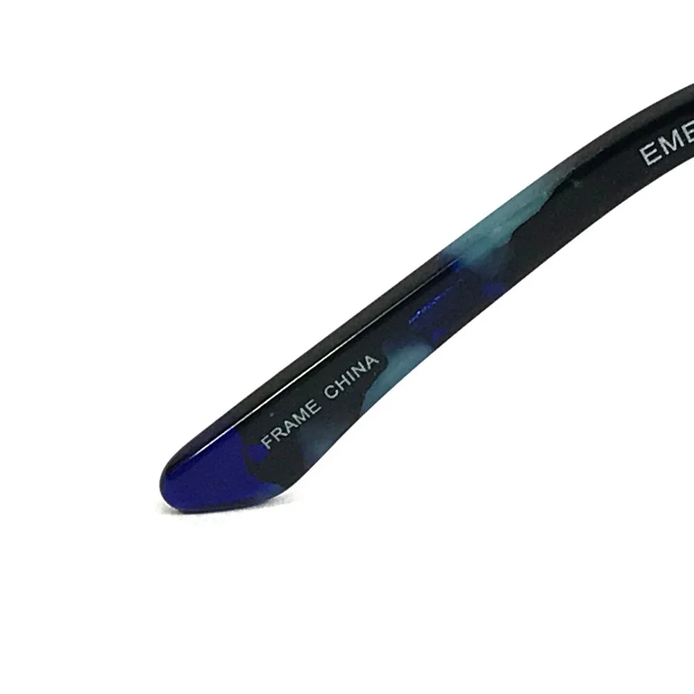 Serafina Eyeglasses Frames EMERSON SILVER Cat Eye Wire Rim 52-19-140